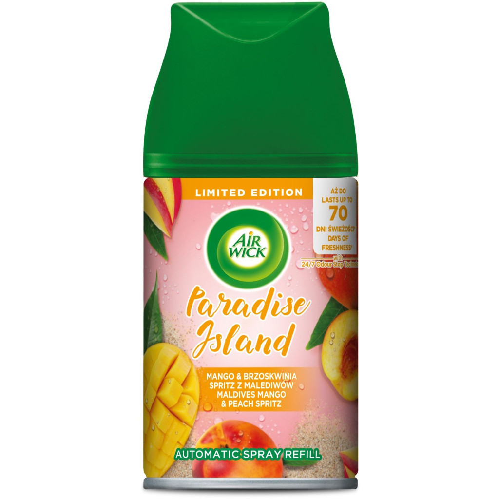 Освіжувач повітря Air Wick Соковитий манго змінний балон 250 мл (4820232970942/5900627057553/4002448130772) - зображення 1
