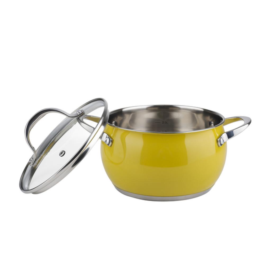 Каструля Ringel Bavaria з кришкою 2.5 л yellow (RG-2009-18/1) - зображення 3