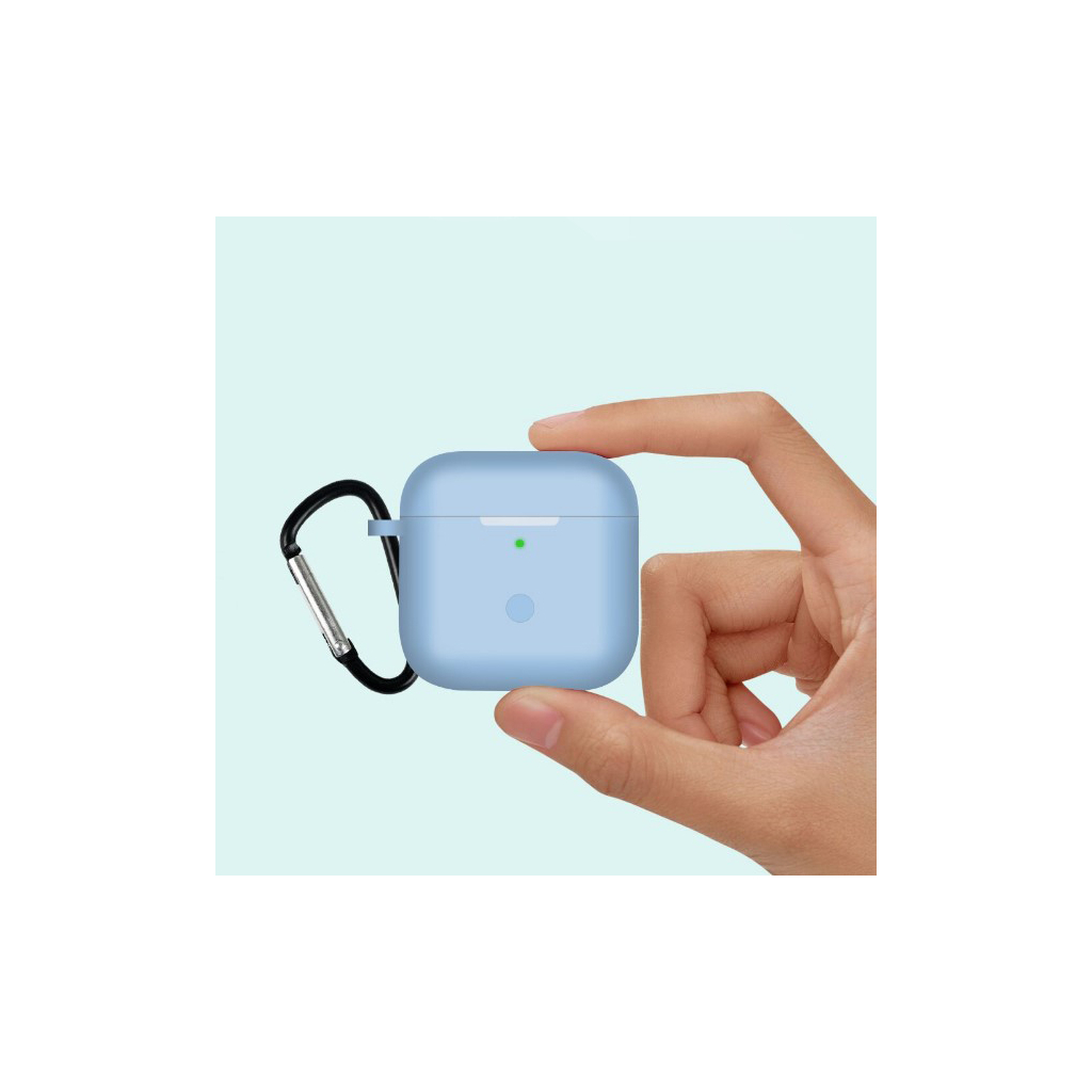 Чохол для навушників BeCover Silicon для Xiaomi Redmi Buds 3 Light Blue (709590) - зображення 2