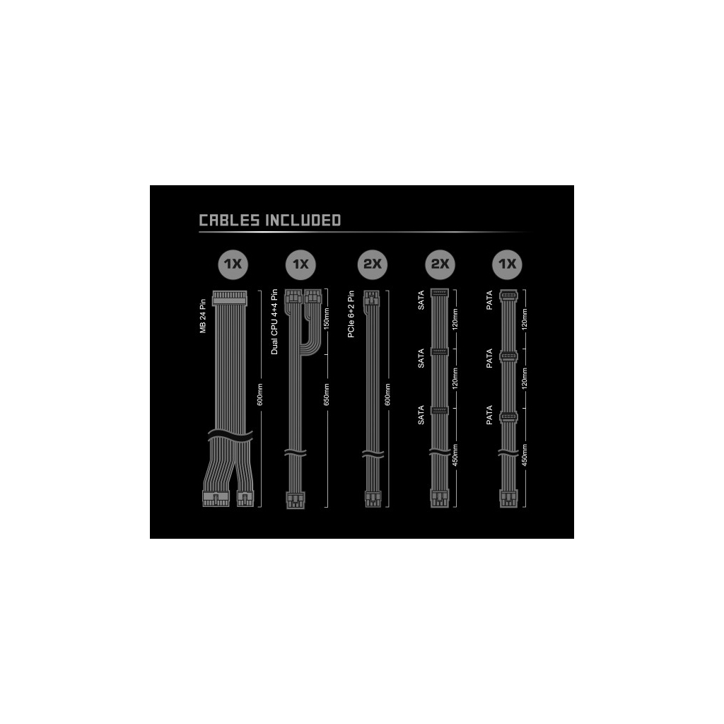 Блок живлення ASRock 650W SteelLegend (SL-650G) - зображення 7