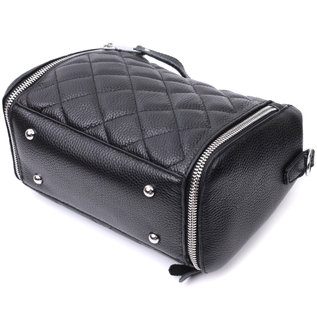 Сумка Vintage З натуральної шкіри Чорна (22667) - зображення 5