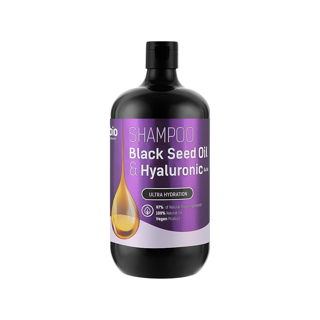 Шампунь Bio Naturell Black Seed Oil & Hyaluronic Acid 946 мл (8588006041446) - зображення 1