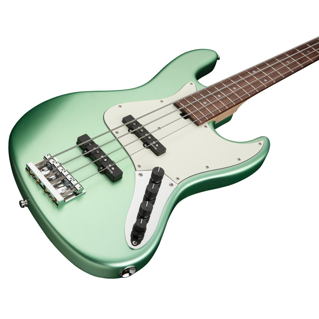 Бас-гітара Sadowsky MetroLine 21-Fret Vintage J/J Bass Alder 4-String - Solid Sage Green Metallic Satin (SML21VJ4 K4 ALD FR) - зображення 3