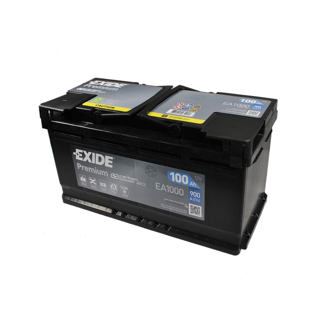 Акумулятор автомобільний EXIDE PREMIUM 100A (EA1000) - изображение 6