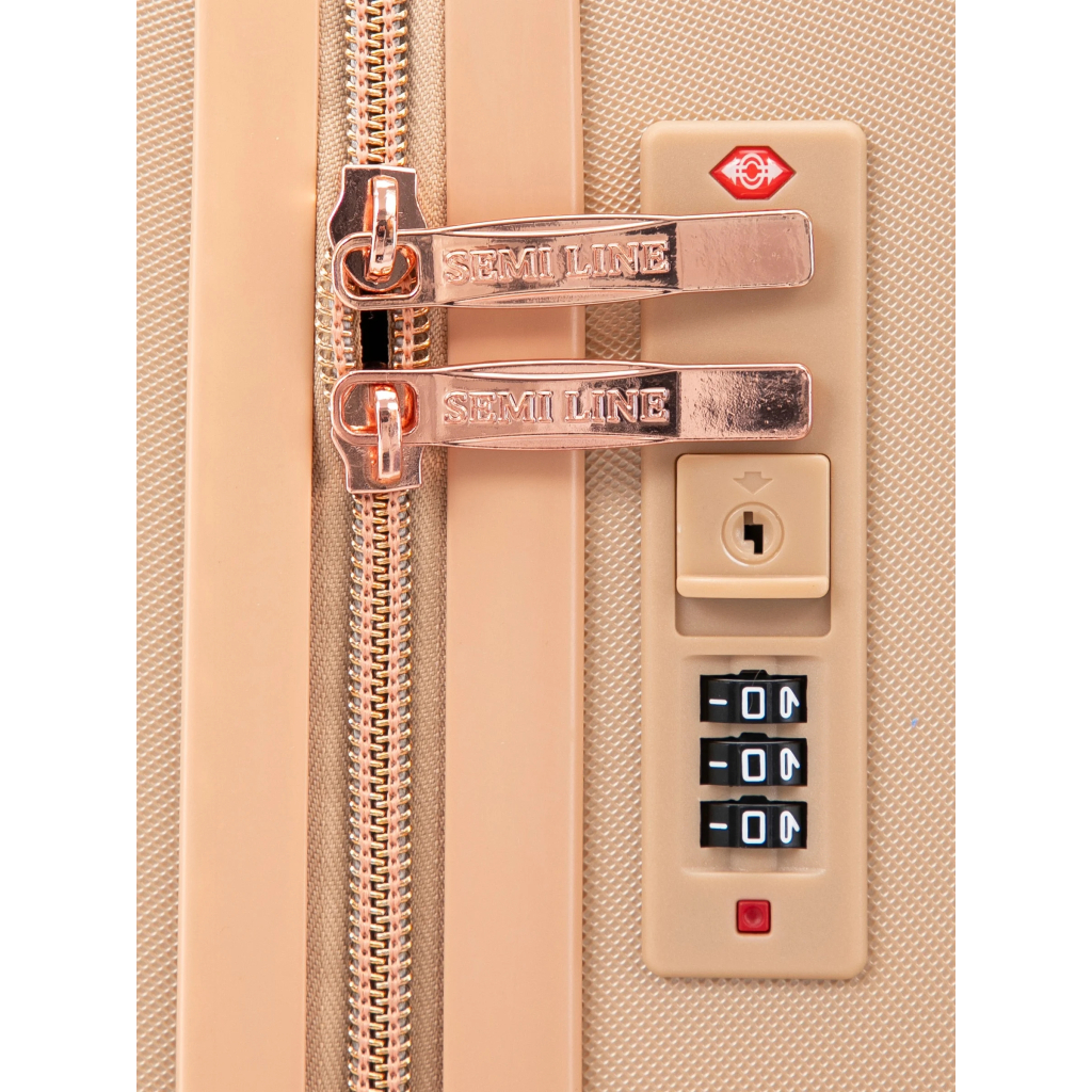 Валіза Semi Line 28" L T5912-3 Golden (DAS303368) - зображення 7