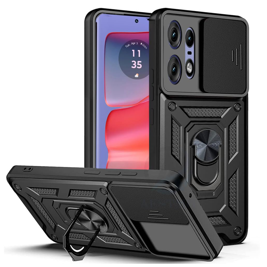 Чохол до мобільного телефона BeCover Military Motorola Edge 50 Pro Black (712161) - зображення 5