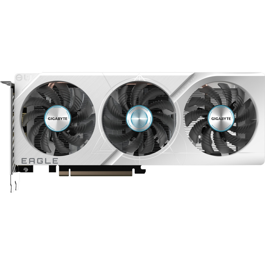 Відеокарта GIGABYTE GeForce RTX4060 8Gb EAGLE OC ICE (GV-N4060EAGLEOC ICE-8GD) - зображення 1
