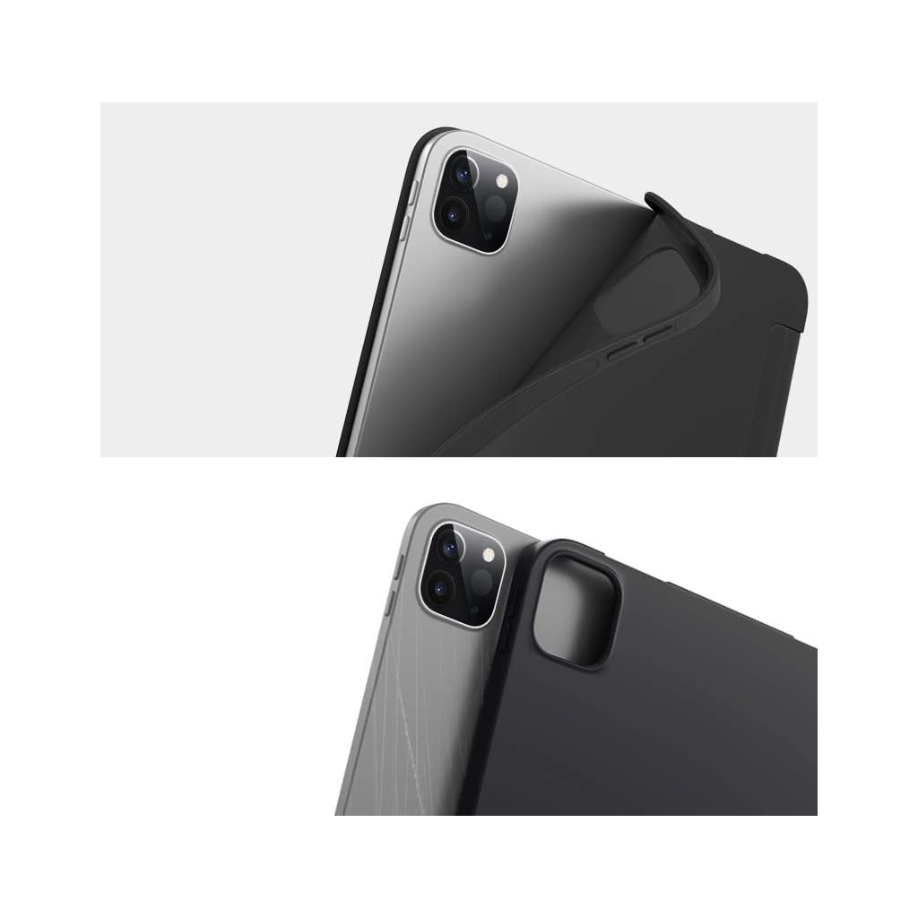 Чохол до планшета BeCover Tri Fold Soft TPU Silicone Apple iPad Pro 11 2020/2021/2022 Black (709710) - зображення 5