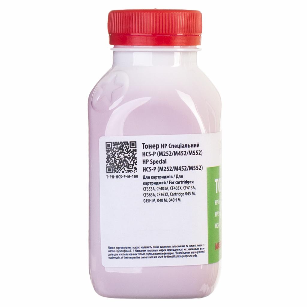 Тонер Patron HP CLJ CP1025/1215, M252/452/552, Special, MAGENTA,100 g (PN-HCS-P-M-100) - picture 3