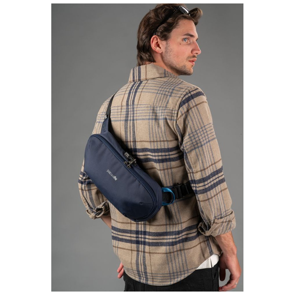 Сумка Pacsafe Metrosafe X Urban Sling Темно-синя (30615658) - зображення 8