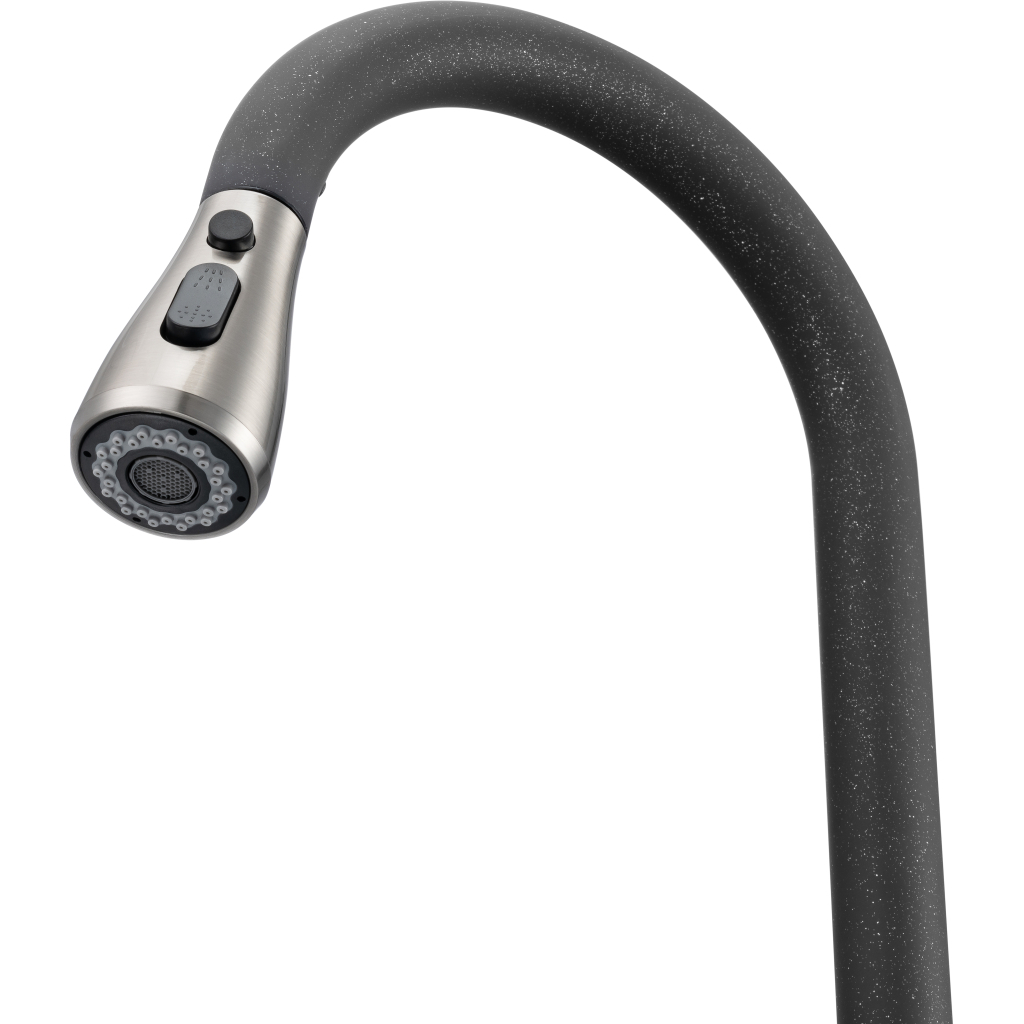 Змішувач GRANADO Campo LUX black shine (gz0501) - изображение 4