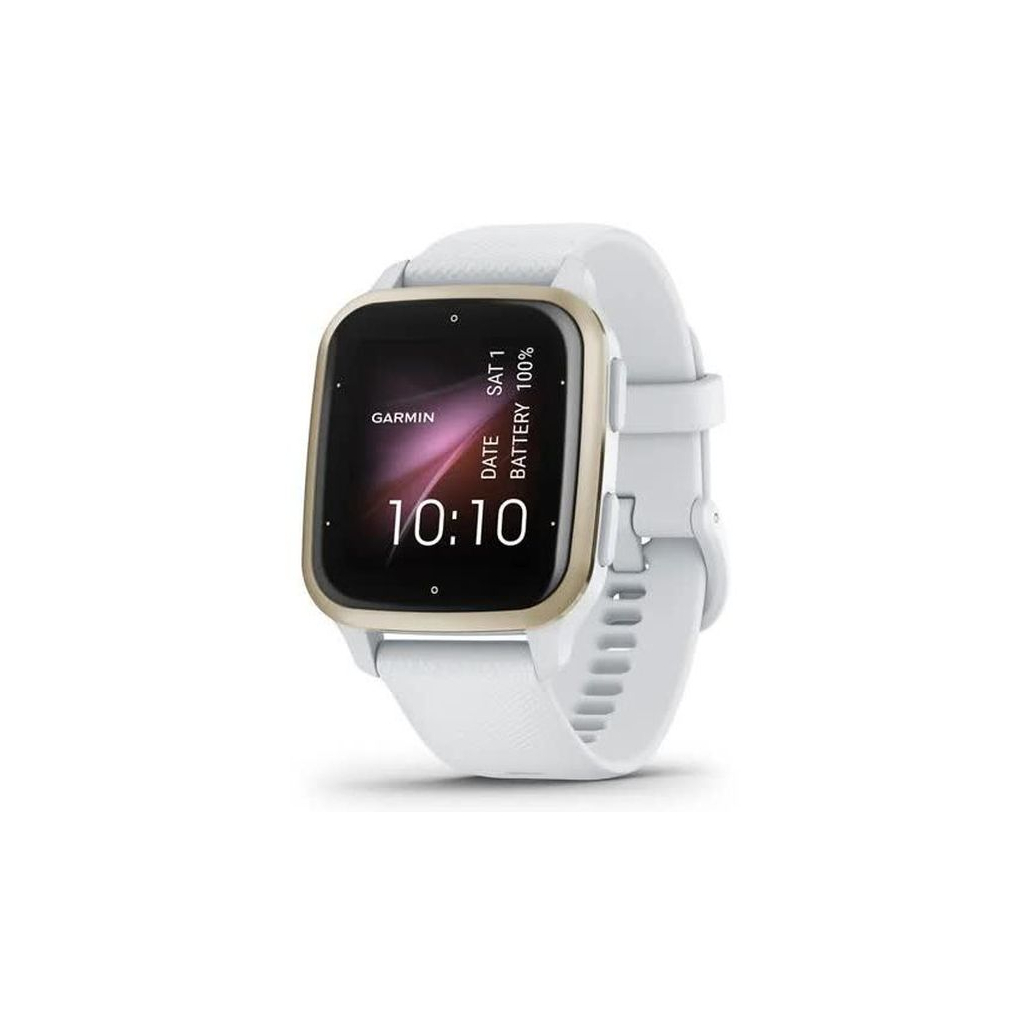 Смарт-годинник Garmin Venu Sq 2, White/Cream Gold (010-02701-11) - изображение 1