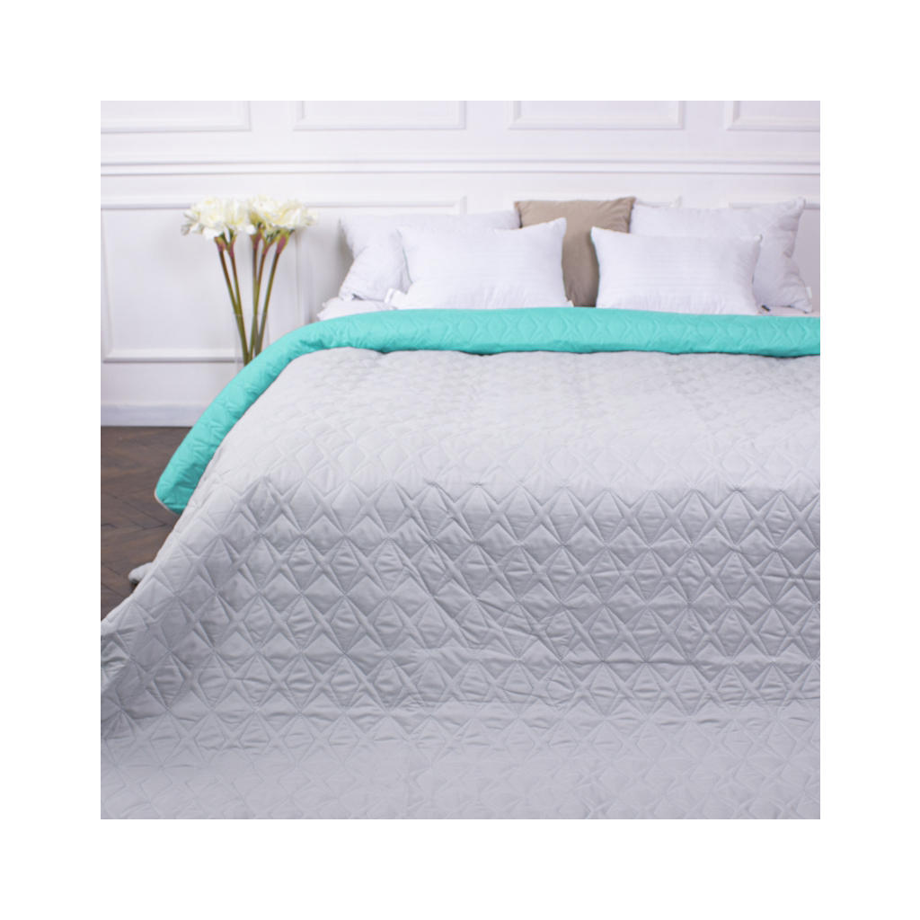 Покривало MirSon Trend Line №7067 Sea wave 180х210 (2200005622407) - зображення 2