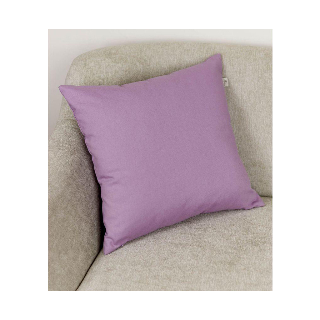 Наволочка Прованс декоративна 45х45 см Бузкова (4823093447479) - зображення 1