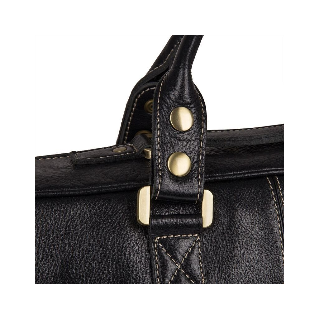 Сумка Vintage З натуральної шкіри Чорна (14204) - зображення 12