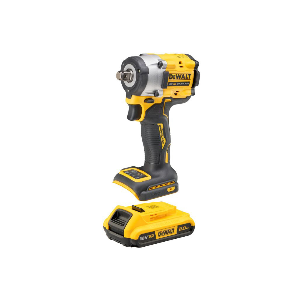 Гайковерт DeWALT 18 В XR Li-lon,406 Нм, 2 Ah, 2 АКБ, ЗП, TSTAK (DCF921D2T) - изображение 3