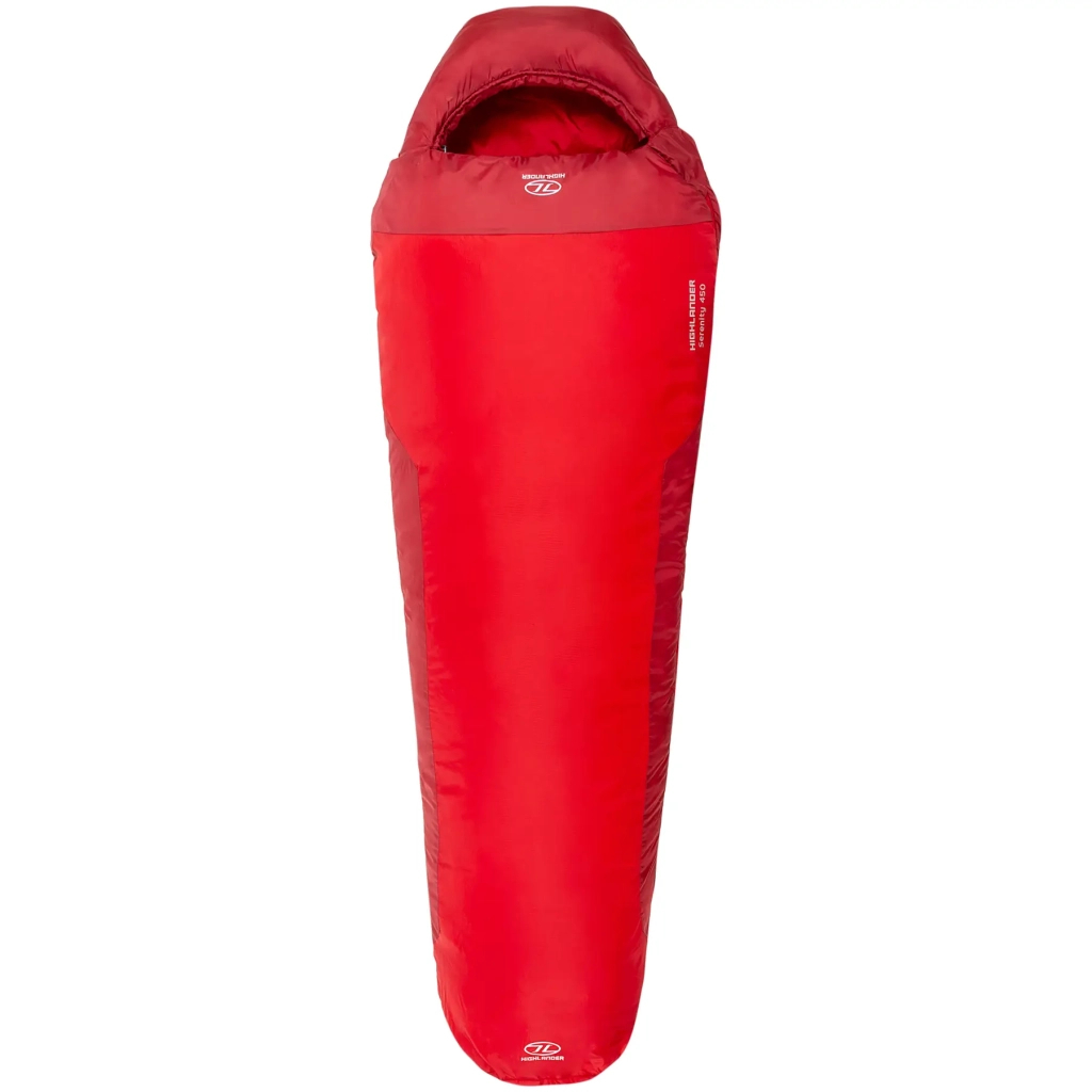 Спальний мішок Highlander Serenity 450/-10C Red Left (SB187 (925872) - зображення 1