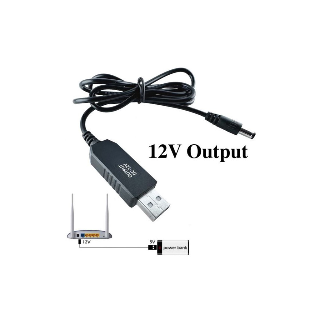 Кабель живлення USB to DC 5.5x2.1mm 12V 1.0m Dynamode (DM-USB-DC-5.5x2.1-12V) - picture 4