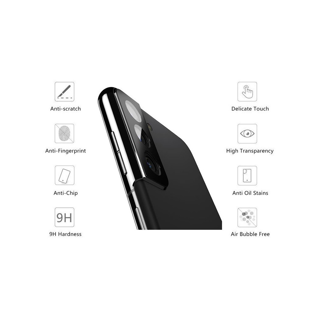 Скло захисне Drobak 3D camera Samsung Galaxy S21 Ultra (464610) - зображення 4