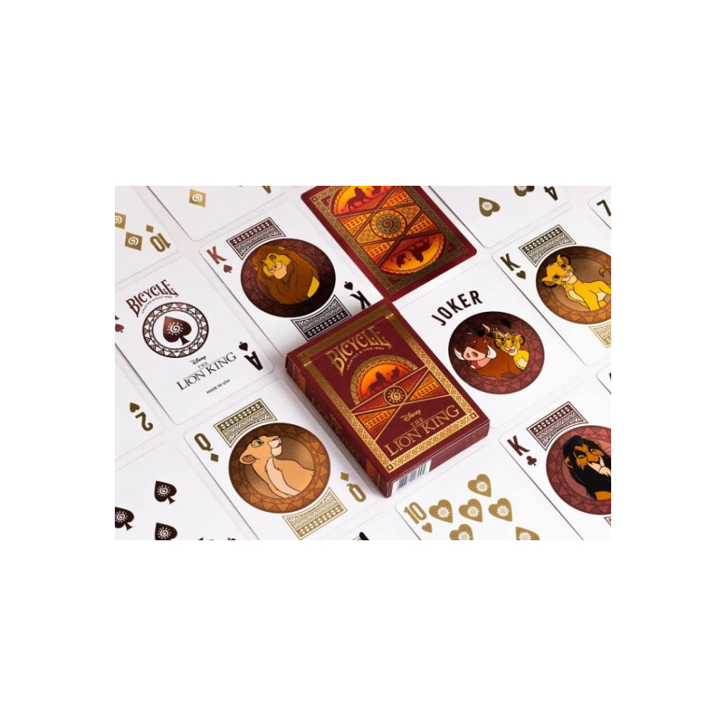 Гральні карти Bicycle The Lion King inspired (ВР_КГБЛК) - зображення 6