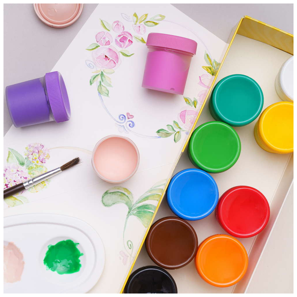 Гуашеві фарби Школярик 12 кольорів (83414901-UA) - зображення 3