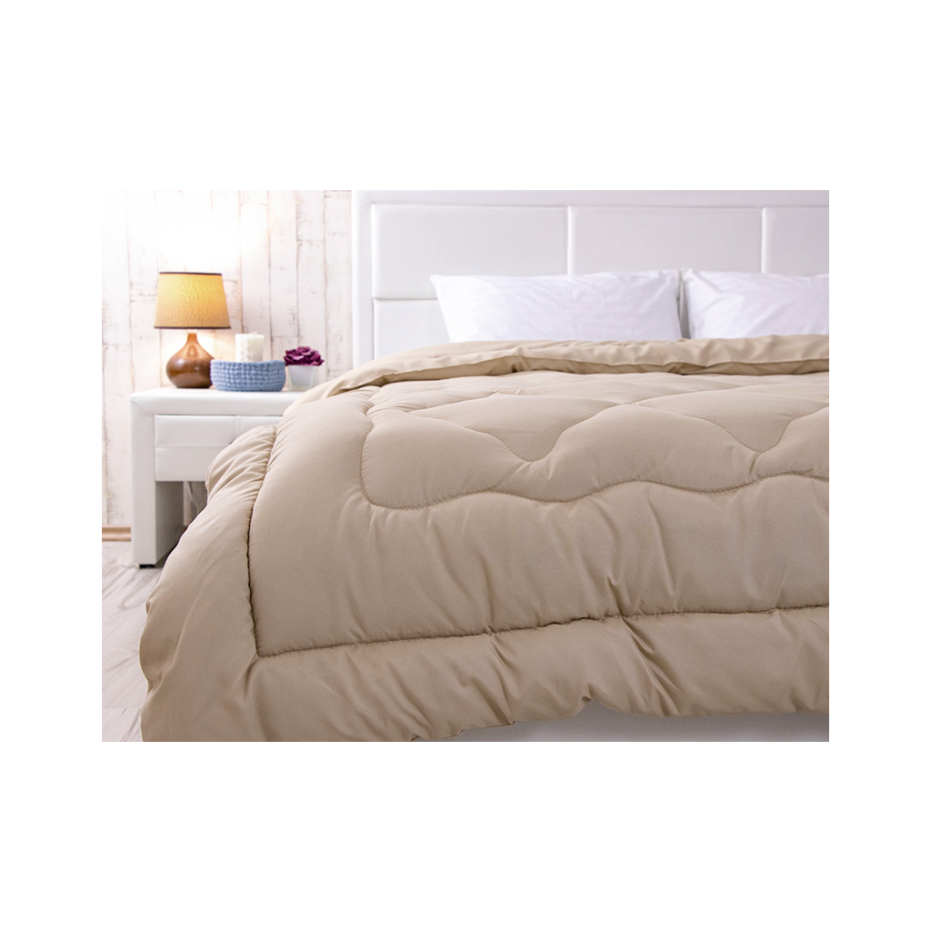 Ковдра Руно вовняна бежева 172 х 205 (316.52ПШУ_Бежевий) - изображение 5