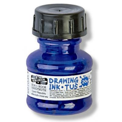 Туш для креслення Koh-i-Noor 20г, blue (14172500000) - зображення 1