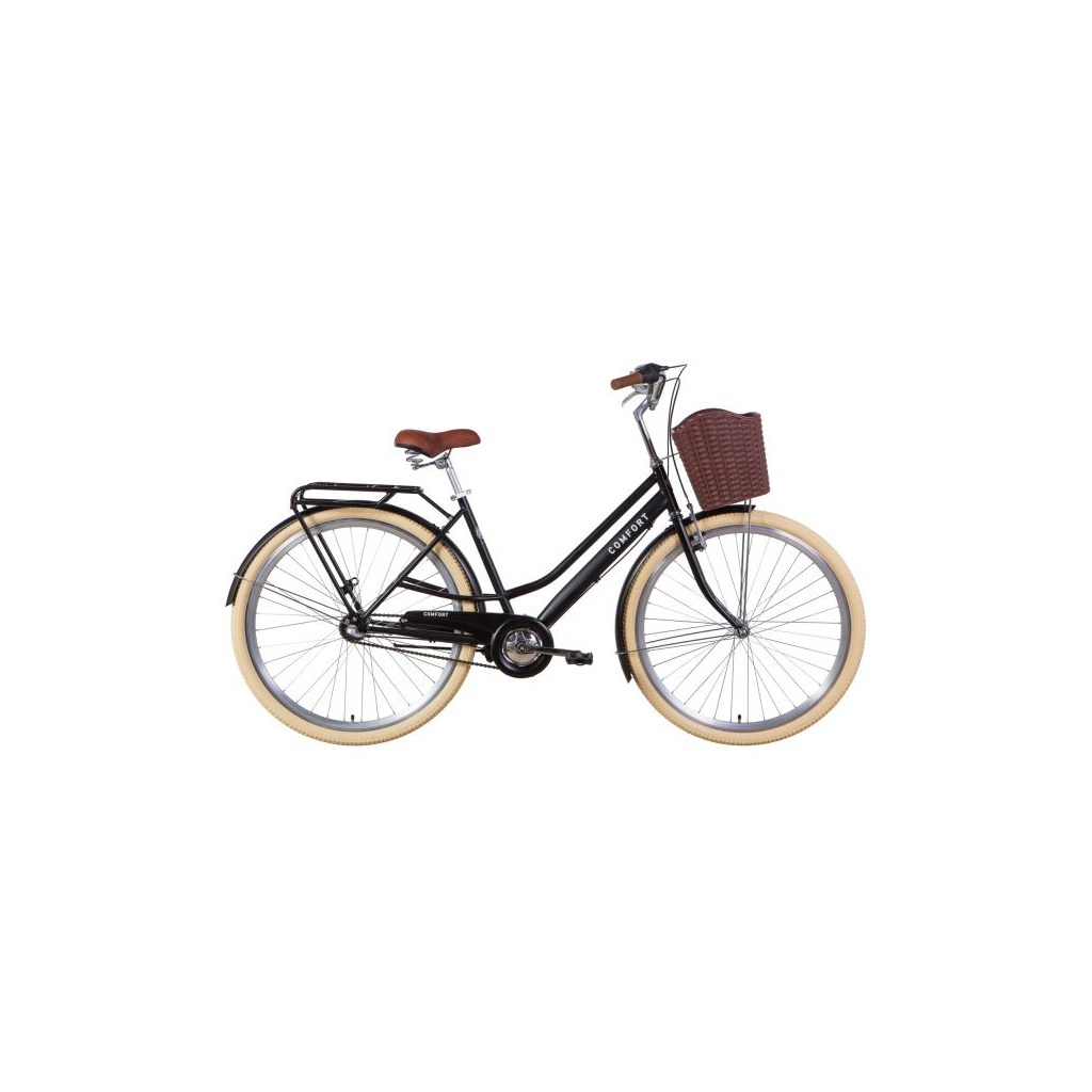 Велосипед Дорожник 28" COMFORT FEMALE Planet рама-19,5" 2021 Black (OPS-D-28-203) - зображення 1