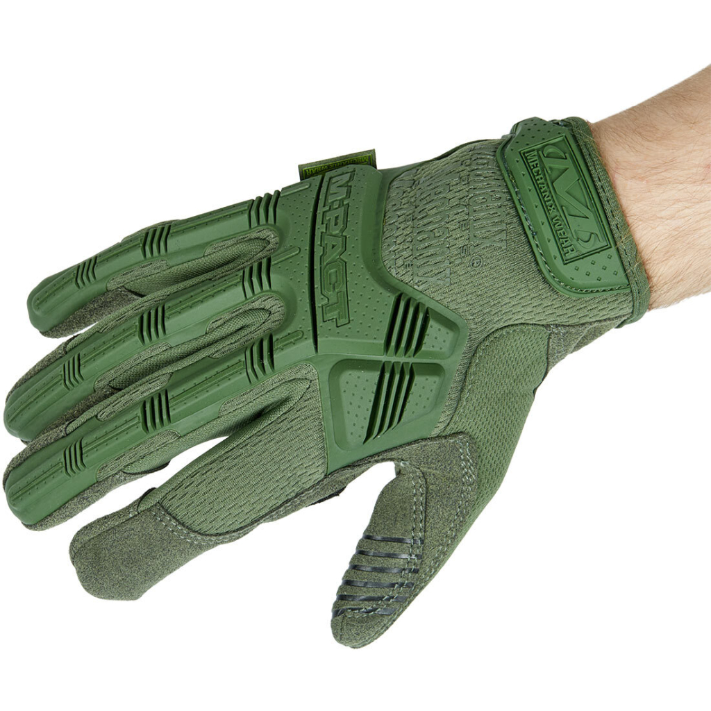 Тактичні рукавички Mechanix M-Pact L Olive Drab (MPT-60-010) - изображение 3