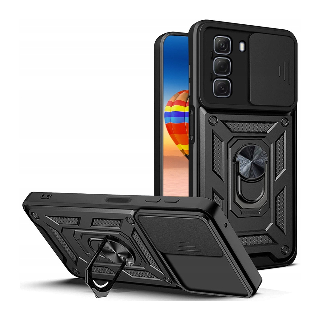 Чохол до мобільного телефона BeCover Military Infinix Hot 50 Pro (X6881) Black (713048) - зображення 7