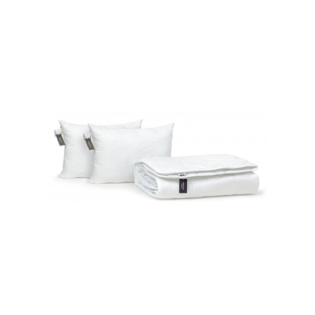 Ковдра MirSon Набір BamBoo №1684 Eco Light White Ковдра 140х205 + подушки (2200002655583) - зображення 4