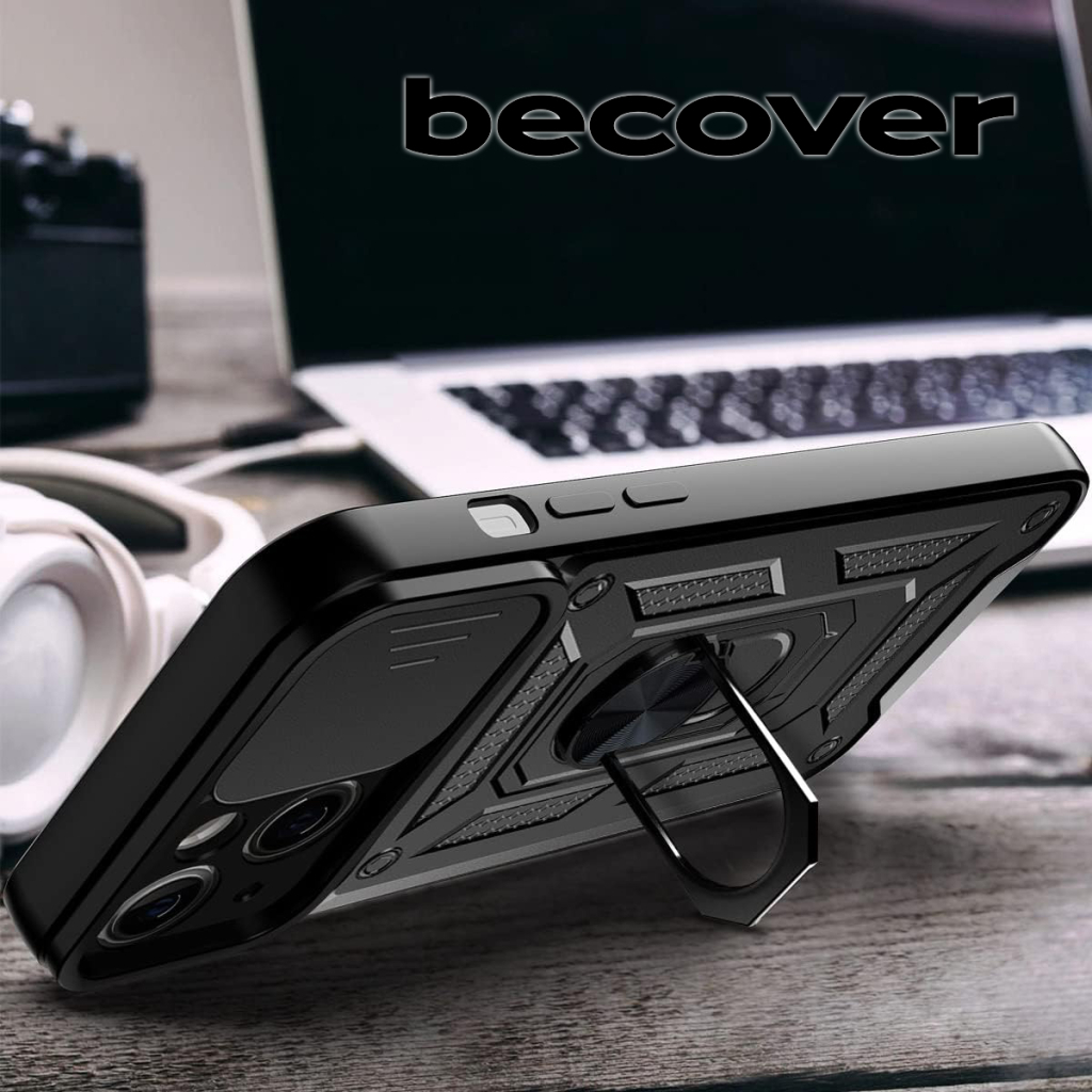 Чохол до мобільного телефона BeCover Military Apple iPhone 15 Black (709952) - зображення 3