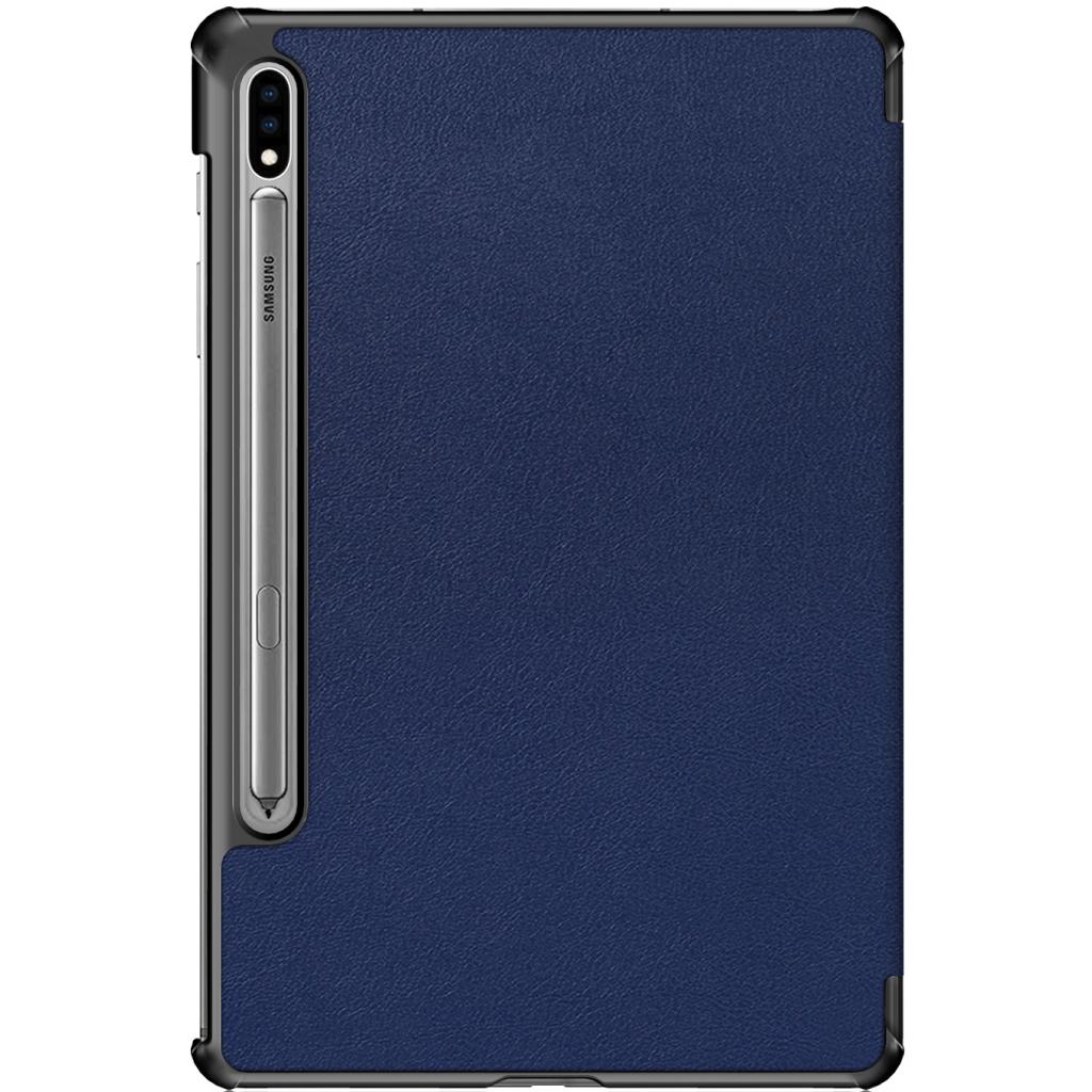 Чохол до планшета BeCover Smart Case Samsung Galaxy Tab S7 (SM-T875)/S8 (SM-X700/SM-X706) Deep Blue (705221) - изображение 2