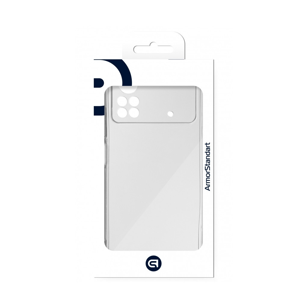 Чохол до мобільного телефона Armorstandart Air Series Xiaomi Poco X4 Pro 5G Camera cover Transparent (ARM63021) - зображення 2