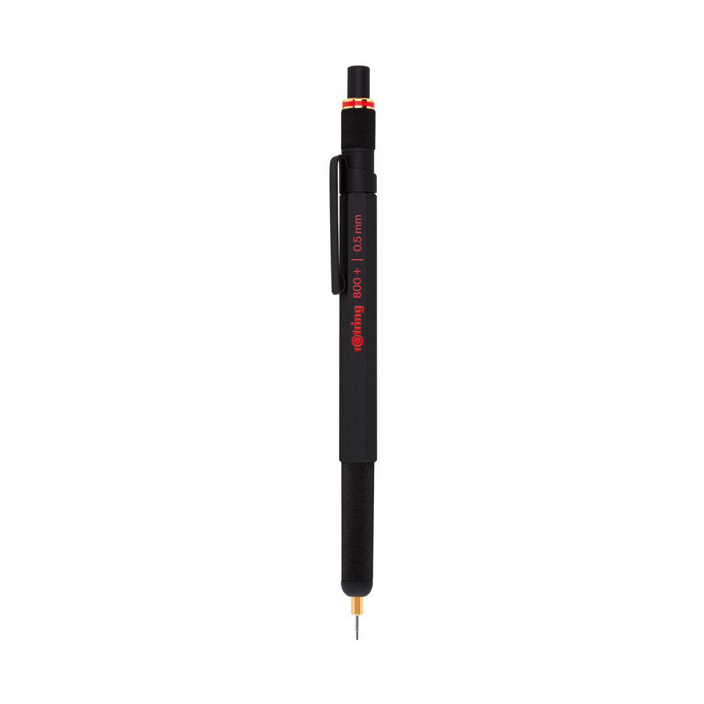 Олівець механічний Rotring Drawing ROTRING 800+ Black Stylus PCL 0,5 (R1900181) - зображення 1