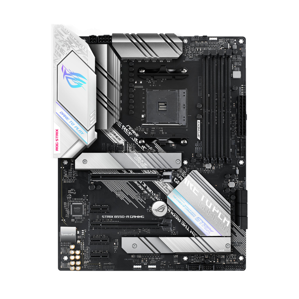 Материнська плата ASUS ROG STRIX B550-A GAMING - зображення 1