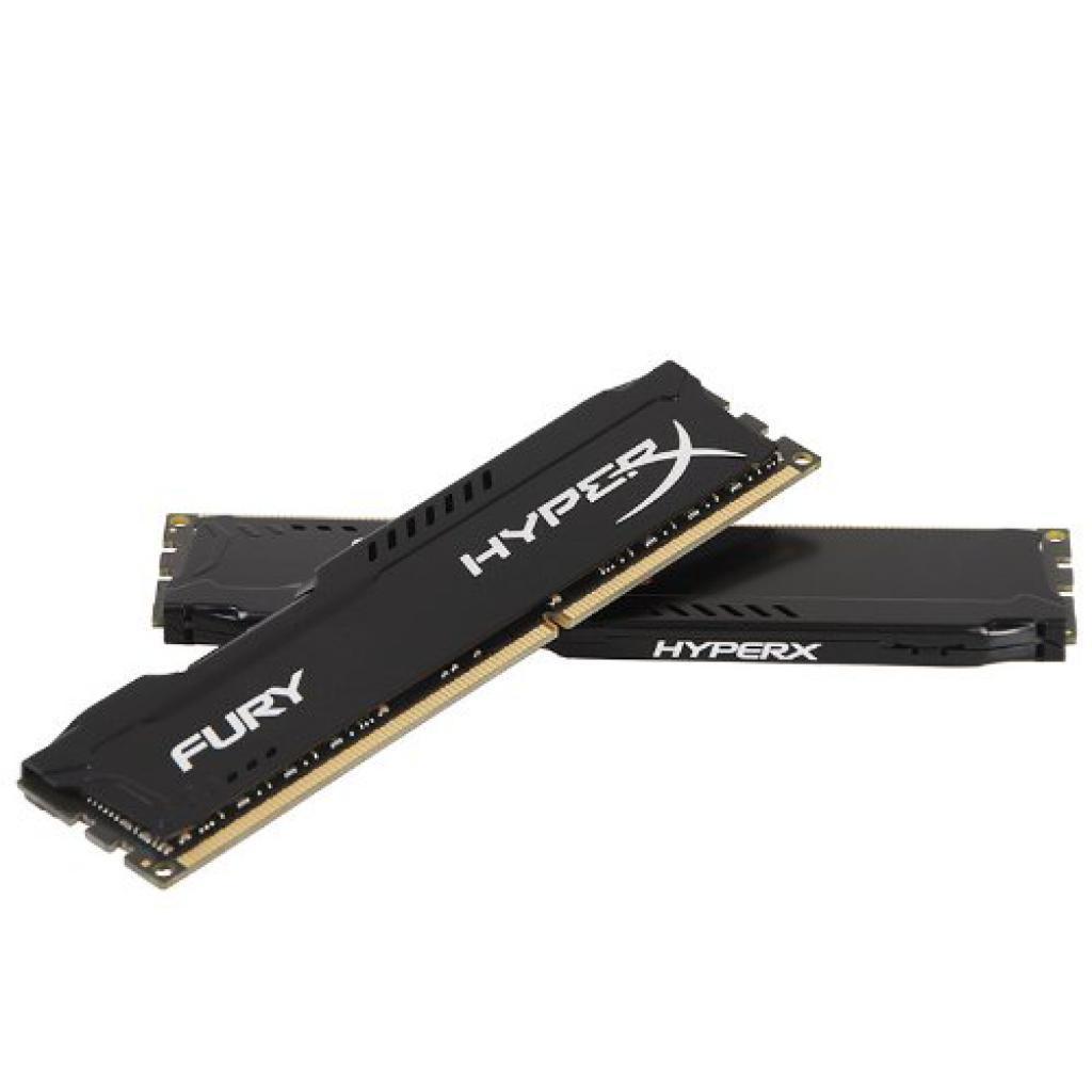 Модуль пам'яті для комп'ютера DDR4 32GB (2x16GB) 2933 MHz HyperX FURY Black Kingston Fury (ex.HyperX) (HX429C17FBK2/32) - зображення 4
