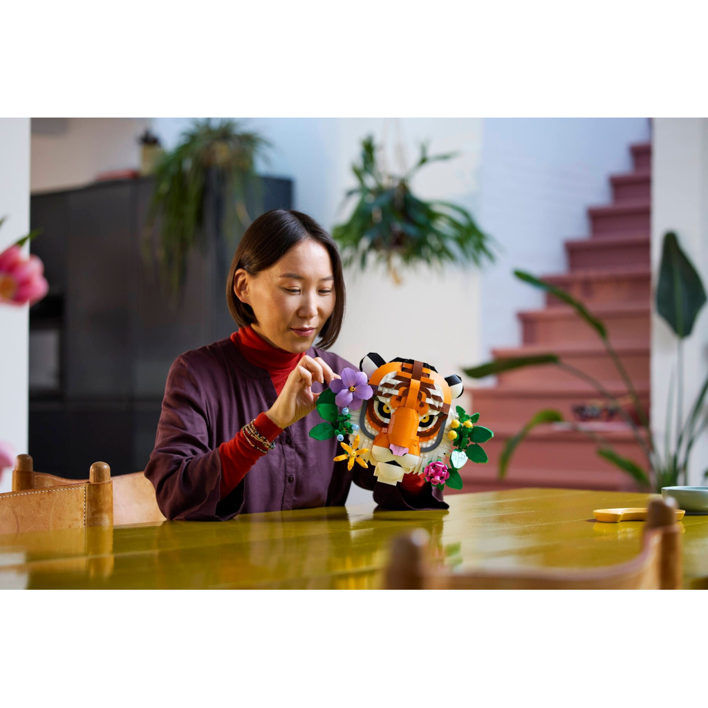 Конструктор LEGO Art Колекція фауни - Тигр (31217) - зображення 8