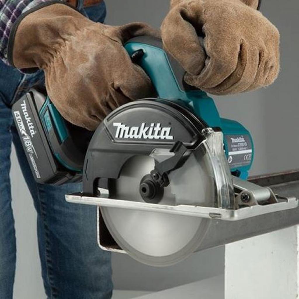 Дискова пила Makita по металу LXT, 150мм (без АКБ та БЖ) (DCS551Z) - зображення 2
