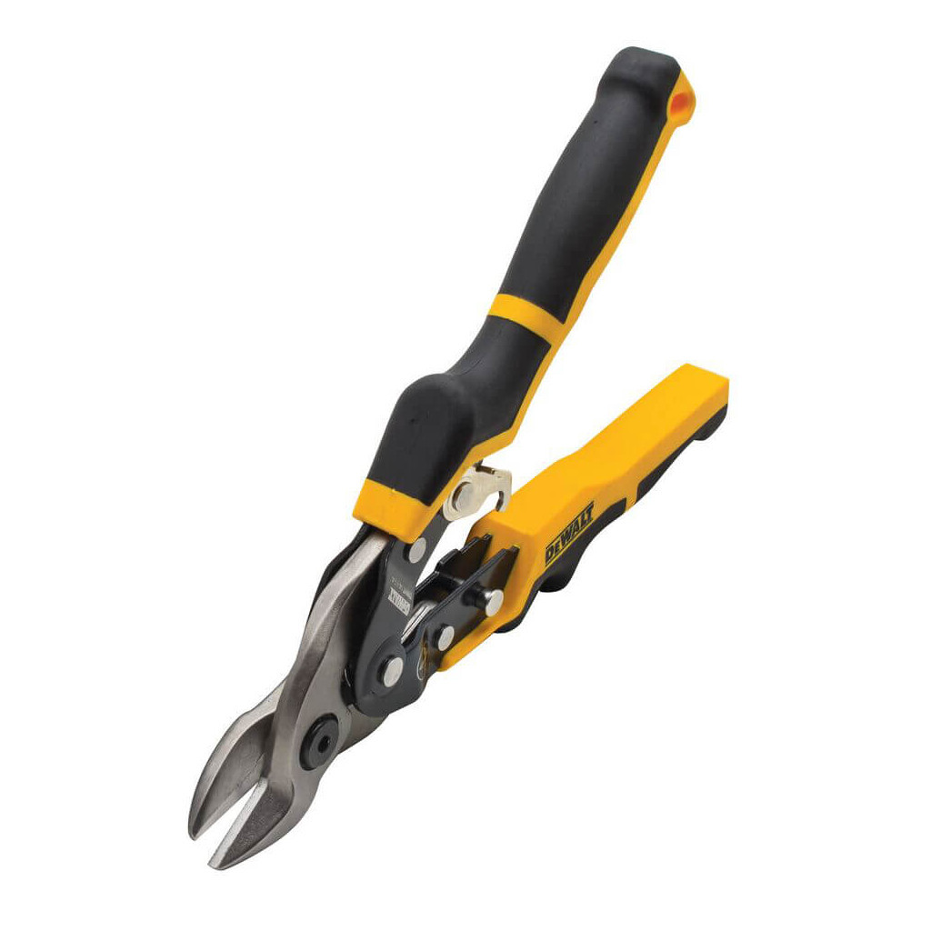 Ножиці по металу DeWALT BULLNOSE ERGO Aviation прямі з короткими губками L=235 мм (DWHT14694-0) - зображення 4