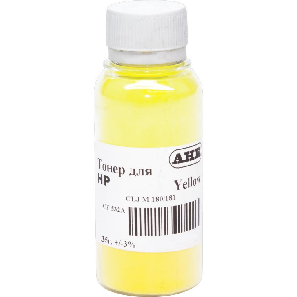 Тонер AHK HP CLJ M180/181, 35г Yellow (1505180) - зображення 1