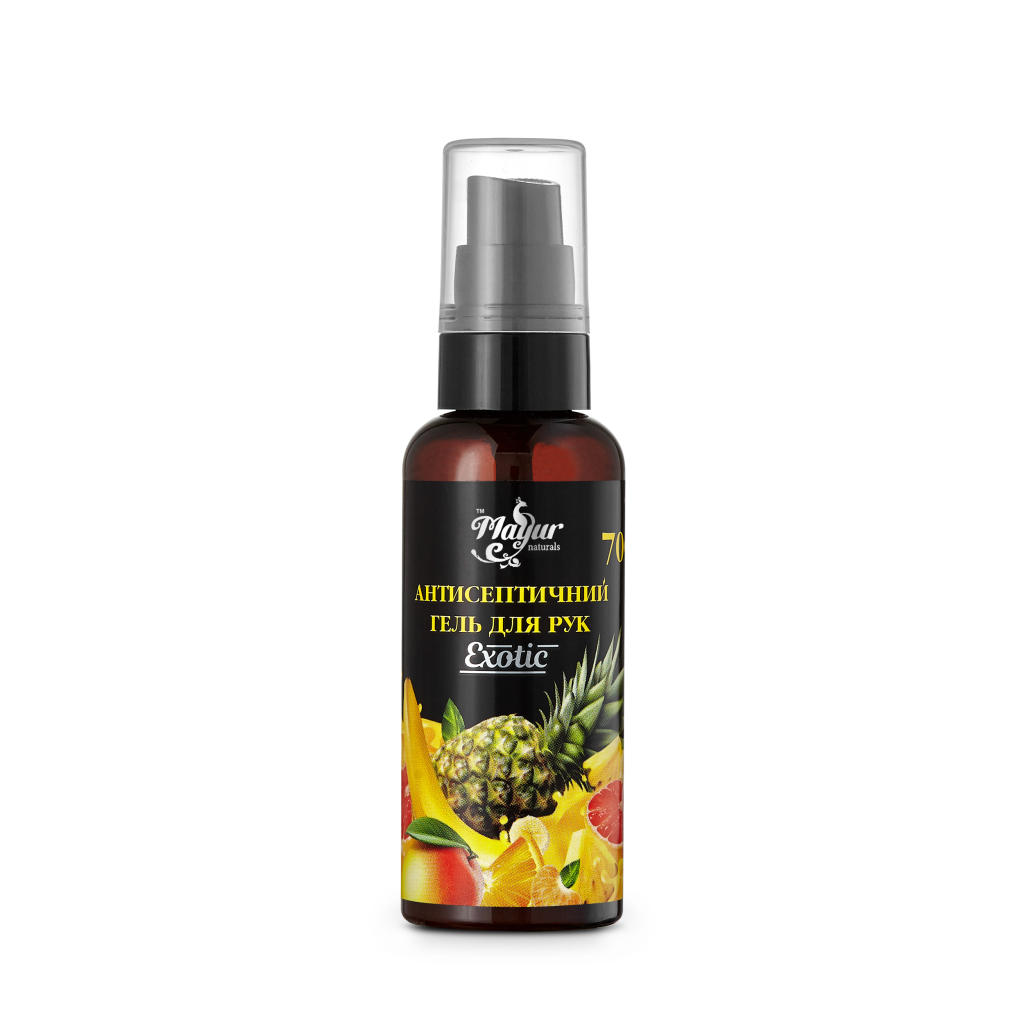 Антисептик для рук Mayur Exotic 50 мл (4820230951080) - зображення 1