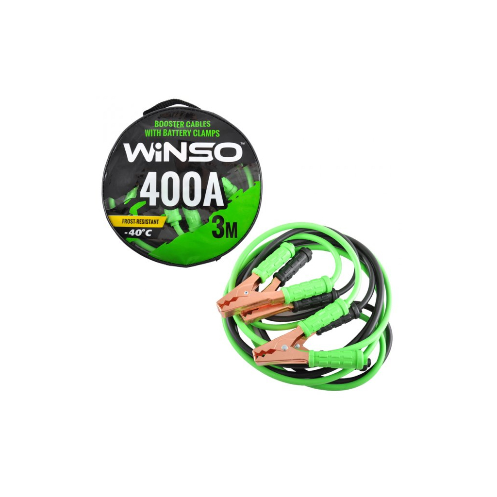 Дроти для запуску для автомобіля WINSO 400А, 3м (138430) - зображення 3