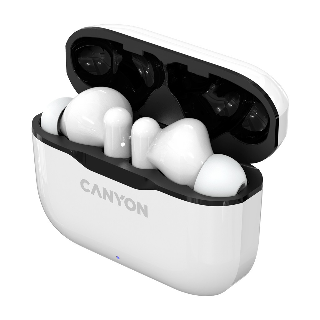Навушники Canyon TWS-3 White (CNE-CBTHS3W) - зображення 3