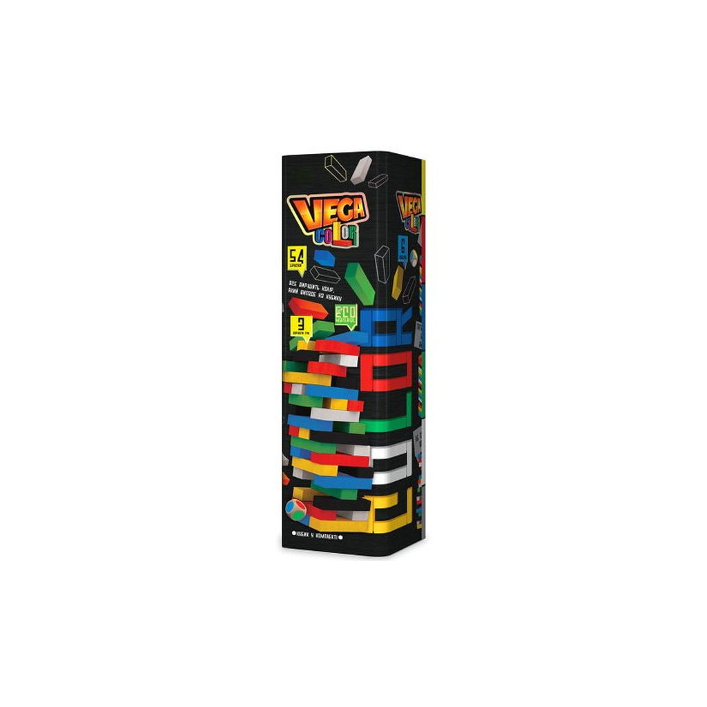 Настільна гра Danko Toys Джанга Vega Color, українська (GVC-01U) - зображення 1