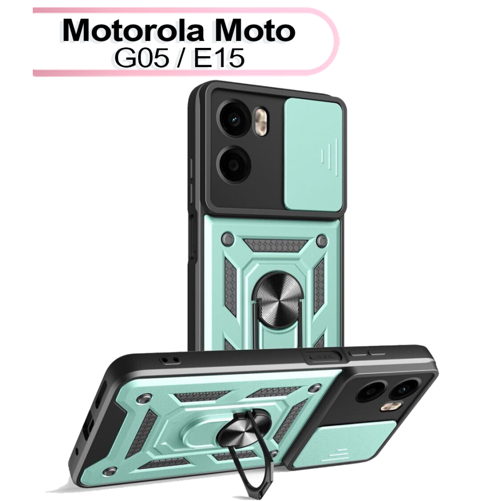 Чохол до мобільного телефона BeCover Military Motorola Moto G05 / E15 Dark Green (713529) - зображення 1