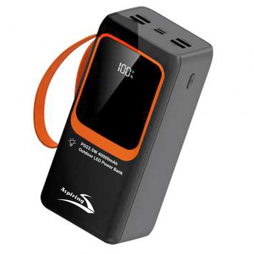 Батарея універсальна Aspiring Light 40 40000mAh PD/22.5W (PPLH.L04) - зображення 2