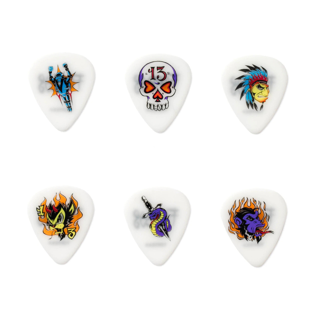 Медіатор Jim Dunlop Alan Forbes Pick 1.0mm 6 шт. (BL100P1.0) - зображення 1