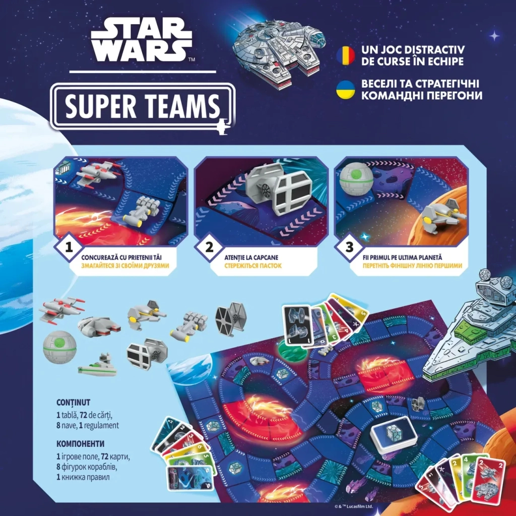 Настільна гра Geekach Games Зоряні війни. Суперкоманди (Star Wars Super Teams) (укр.) (GRJ0006ST) - зображення 6