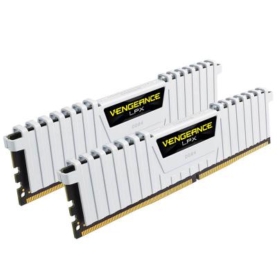 Модуль пам'яті для комп'ютера DDR4 16GB (2x8GB) 3000 MHz LPX White Corsair (CMK16GX4M2B3000C15W) - зображення 3